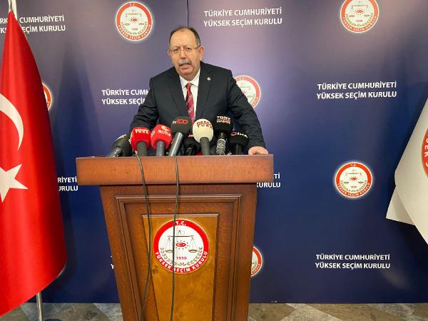 YSK Başkanı Yener: Kılıçdaroğlu, İnce, Erdoğan ve Oğan kesin aday listesinde