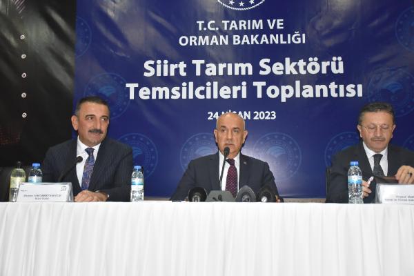 Bakan Kirişci: Tarım sektörü ihracatında 30 milyar doları yakaladık