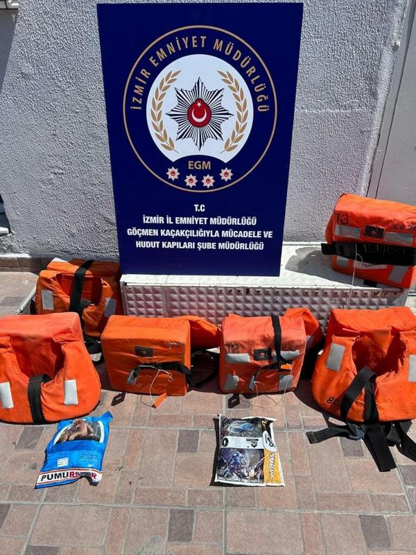 İzmir'de 11 kaçak göçmen yakalandı, 5 organizatör tutuklandı