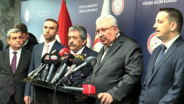 MHP, milletvekili aday listesini YSK'ya teslim etti