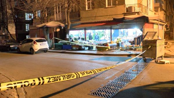 Öldürdüğü ortağını caddede tabanca ile ateş ederek kovalamış