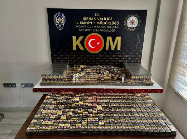 Şırnak'ta kaçakçılık operasyonlarında 24 gözaltı