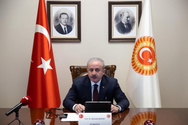 TBMM Başkanı Şentop: İsrail bu kirli siyasetten vazgeçmeli