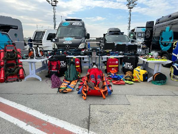 UMKE Atak Arama Kurtarma Ekibi TEKNOFEST'te tanıtıldı