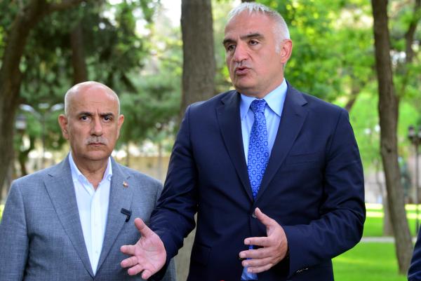 Bakan Ersoy: Deprem bölgesindeki oteller için orta vadeli bir finansman çalışması yapıyoruz