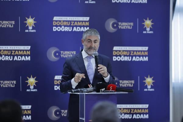 Bakan Nebati: Cumhurbaşkanımız öndeyken herkesin gözünün içine baka baka yalan yanlış bilgiler verdiler