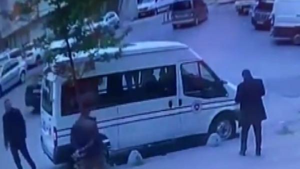 Kağıthane'de hakim kendisine saldırdığını sandığı kişiyi vurdu; Güvenlik kamerası görüntüleri ortaya çıktı