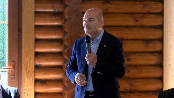 Süleyman Soylu Gaziosmanpaşa'da kanaat önderleriyle buluştu