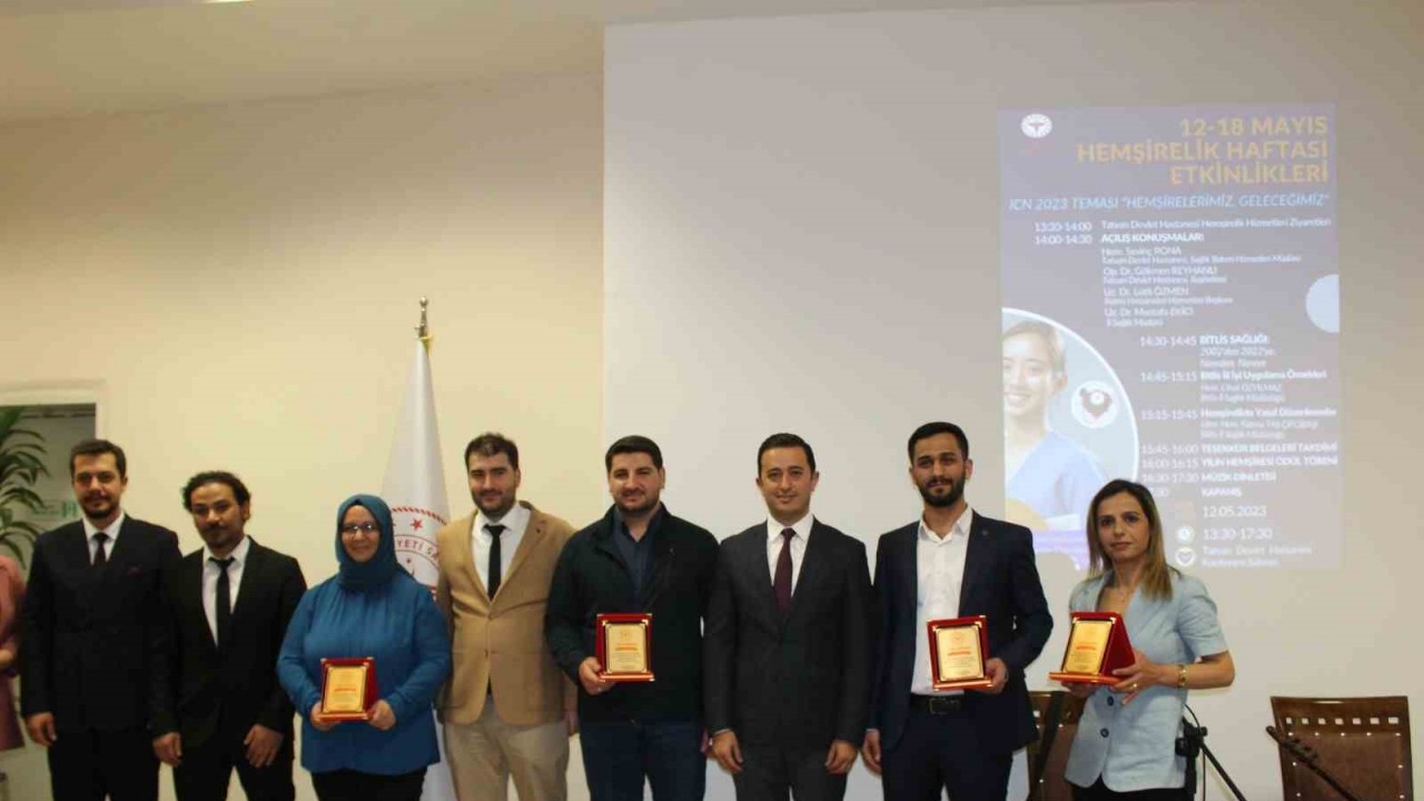 Bitlis’te Hemşirelik Haftası etkinlikleri