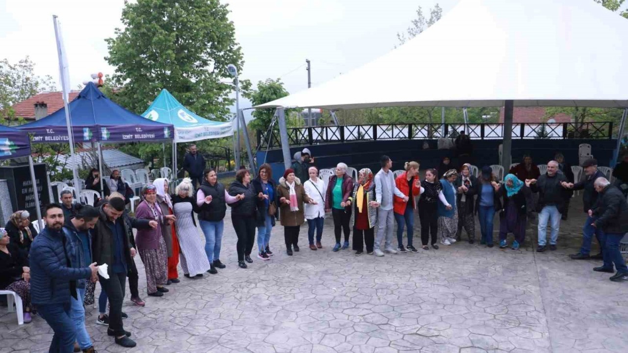 İzmit’in köylerini bahar coşkusu sardı