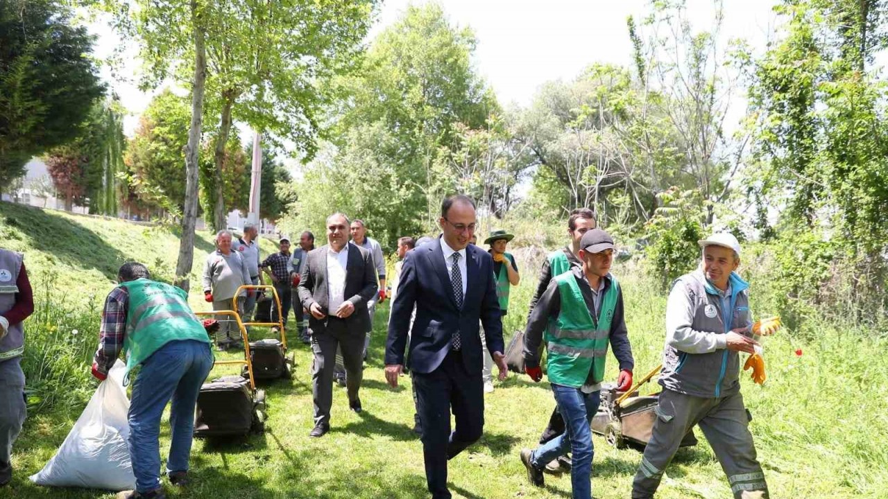 Pamukkale Belediyesi ilçenin güzelliğine güzellik katıyor