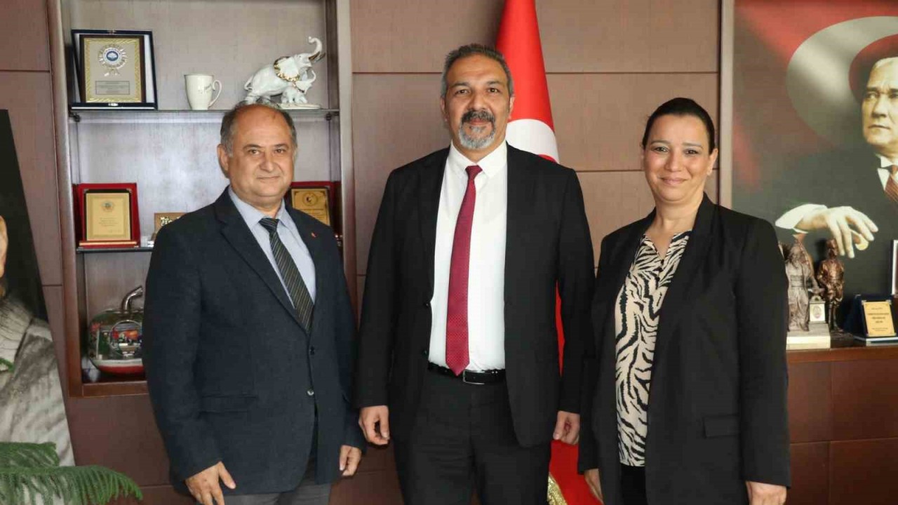 Söke Sağlık Hizmetleri MYO Müdürü Öztürk, başkan vekili yerli ile görüştü