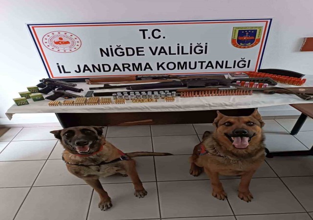 Jandarmadan ruhsatsız tabanca ve tüfek operasyonu