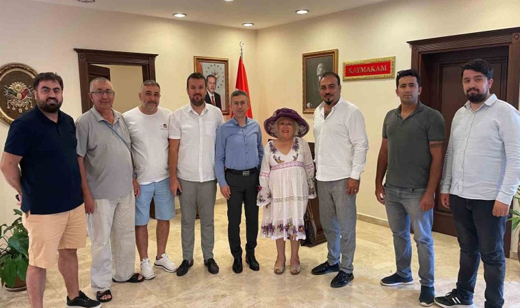 Bodrum Gazeteciler Cemiyetinden Bodrum protokolüne ziyaret