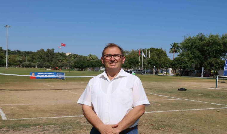 Büyükşehirden gençlere ayak tenisi sahası