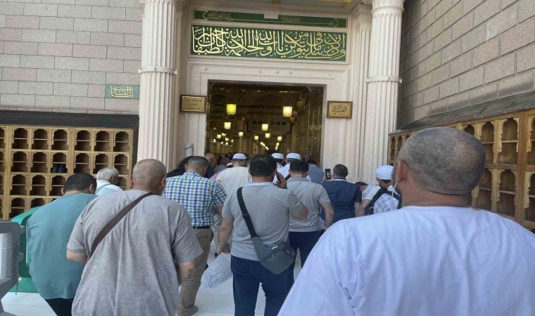 Hacılar “Cennet Bahçesine” koştu