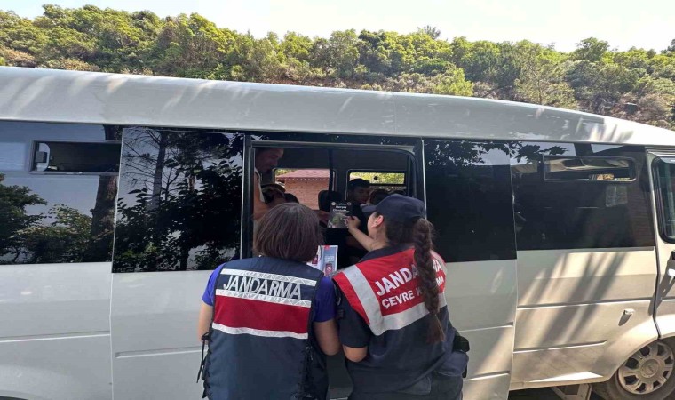 Milli Parkta orman yangınlarına dikkat çekildi