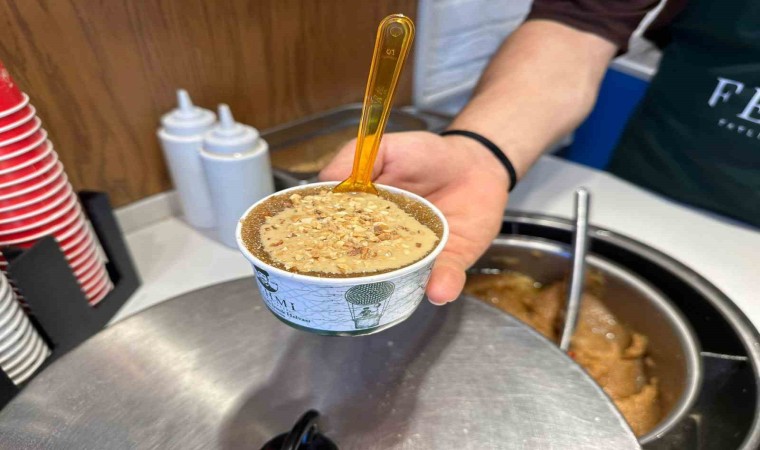 Serinleten dondurmalı helva talep görüyor