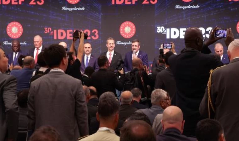 Uluslararası Savunma Sanayii Fuarı IDEF’23 kapılarını açtı