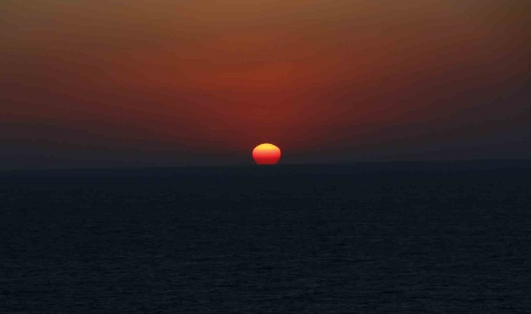 Hatayda kartpostallık gün batımı