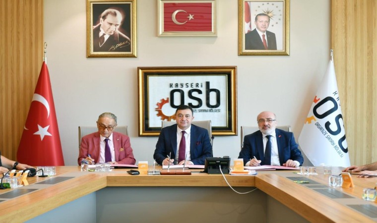 Kayseri OSBde 3 ayrı Eğitim ve Öğretim Merkezi yapımı için protokol imzalandı