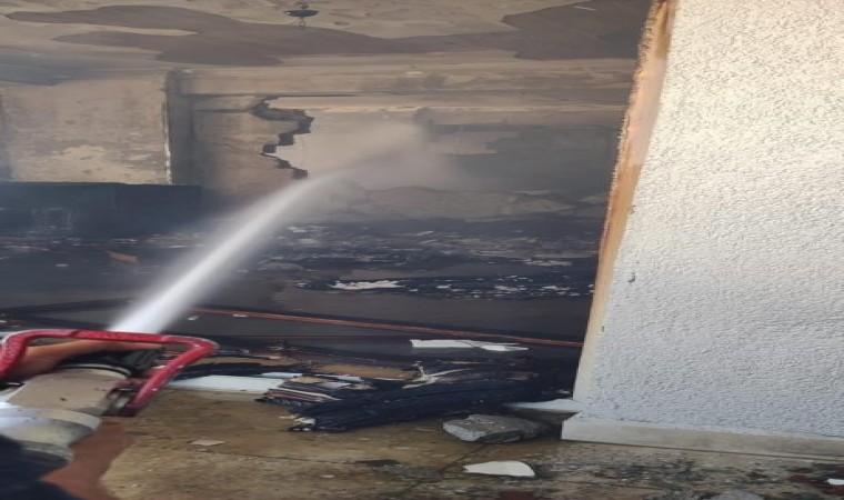 Konut yangını söndürüldü