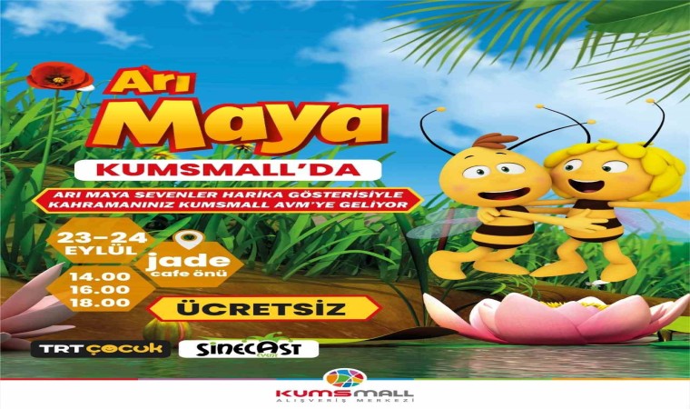 Arı Maya KUMSMALL AVMye geliyor