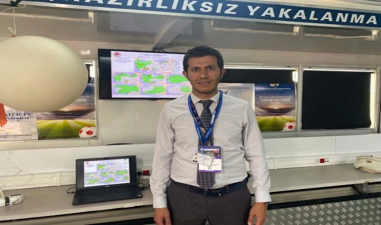 TEKNOFEST’teki Meteoroloji Gözlem TIR’ından İzmir için gök gürültülü sağanak uyarısı