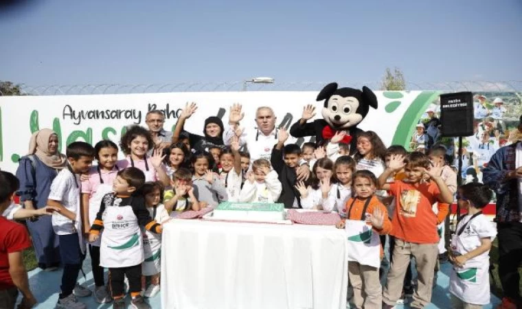 Fatih’teki Ayvansaray Bahçe’nin 1’inci yıl dönümü kutlandı