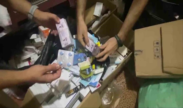 Hatayda 55 bin tıbbi ilaç ele geçirildi