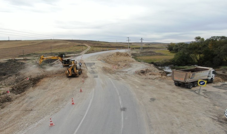 İnönüdeki köprü yenileme çalışmasında sona yaklaşıldı