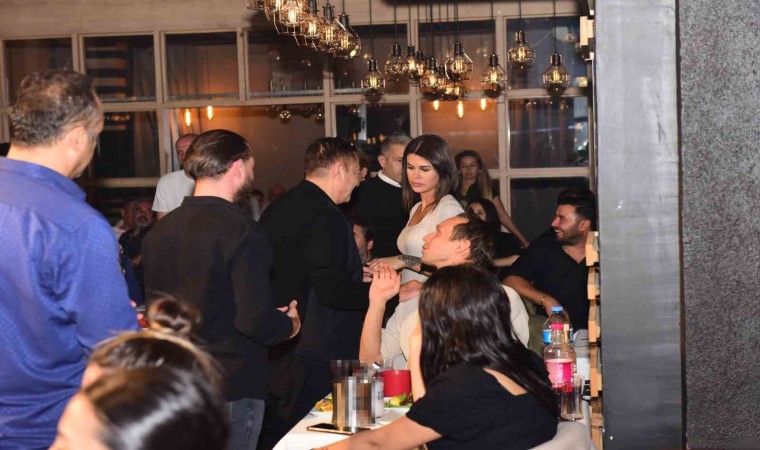 Mehmet Ali Erbil, 40 yaş küçük sevgilisi ile Bursada