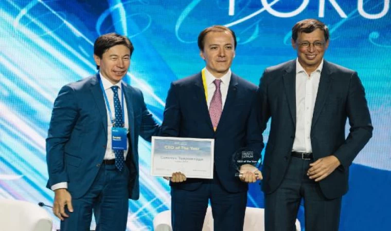 Nobel İlaç Yönetim Kurulu Başkanı Selçuk Tanrıverdi, Kazakistan’da yılın CEO’su seçildi