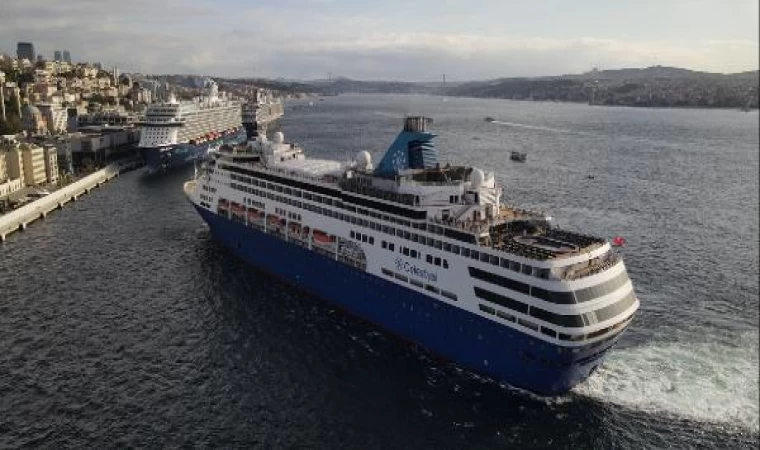 Yeni kruvaziyer gemisi Journey’in 3’üncü durağı İstanbul oldu