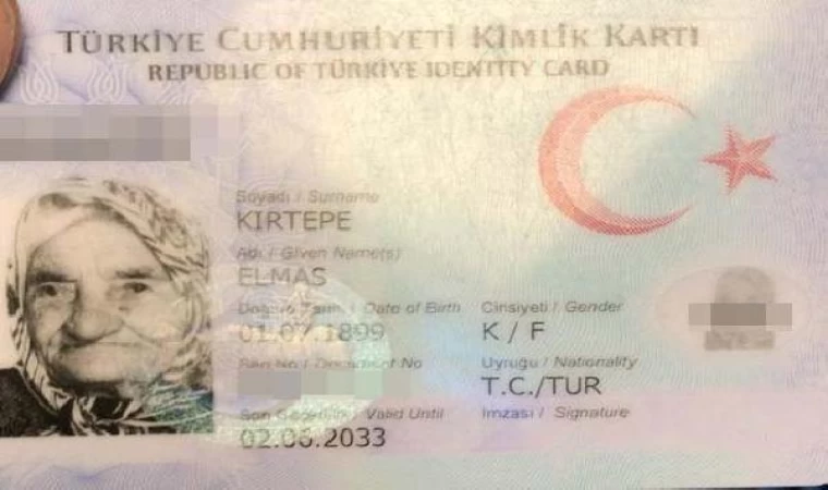 150’den fazla torunu olan Elmas nine, 124 yaşında hayatını kaybetti