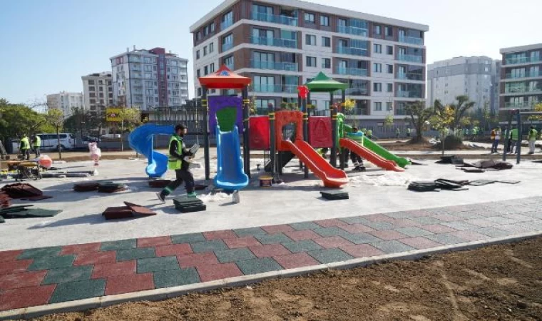 Beylikdüzü’nde 5 bin metrekarelik park tamamlandı
