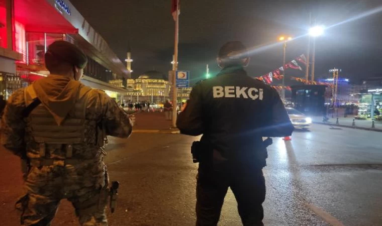 Beyoğlu’nda ’Huzur İstanbul’ denetimi yapıldı