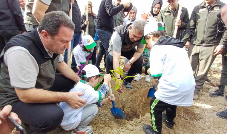 Fidanlar toprakla buluştu