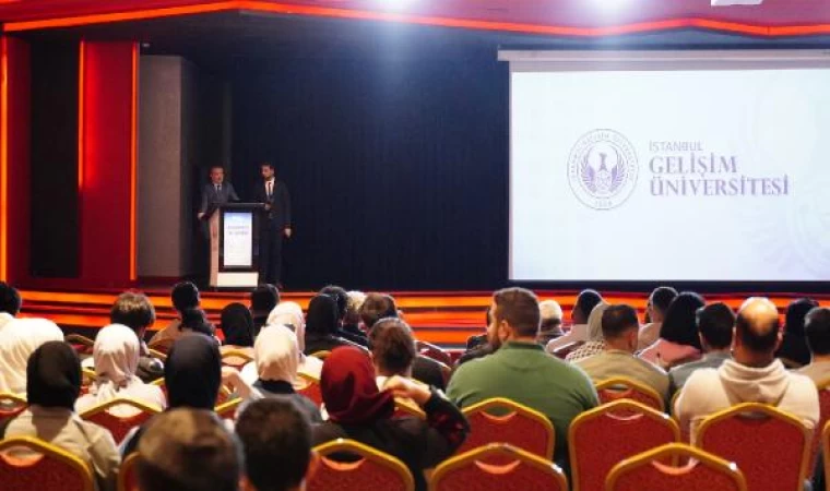 İGÜ Rektörü Prof. Dr. Şahin, Filistinli öğrencilerle bir araya geldi