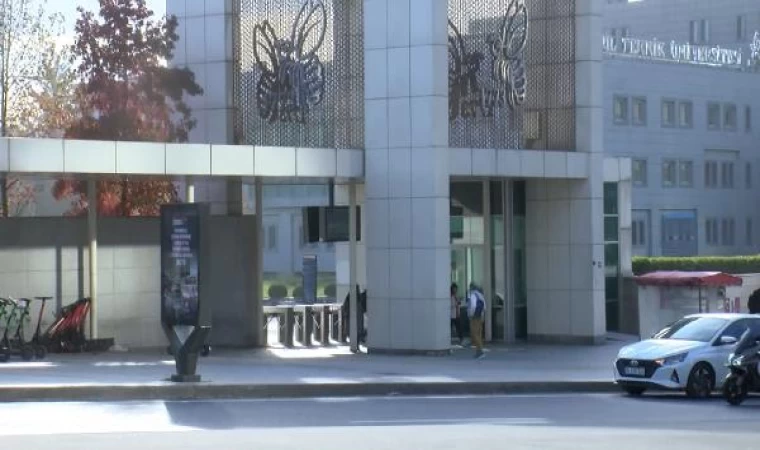 İTÜ Rektörlük binasında yangın