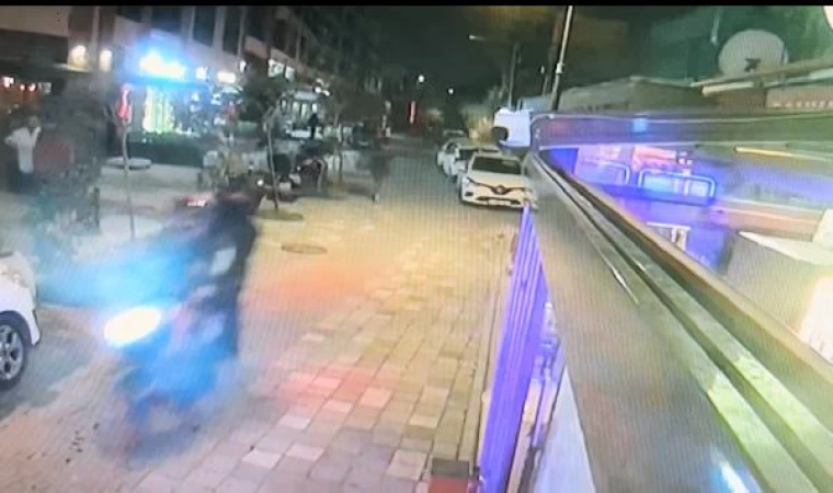 Maltepe’de işyerine silahla saldırı kamerada