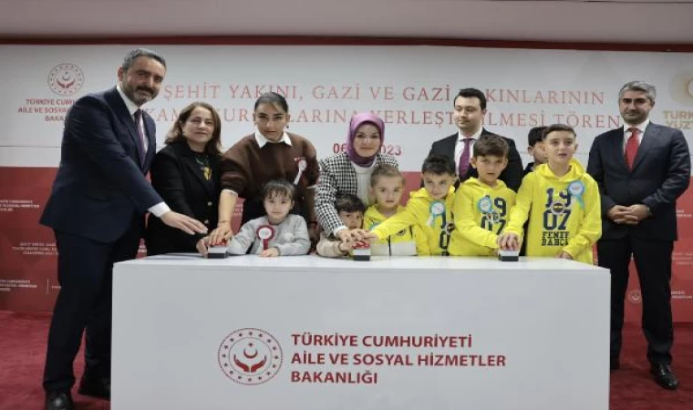 491 şehit yakını, gazi ve gazi yakını kamuya atandı