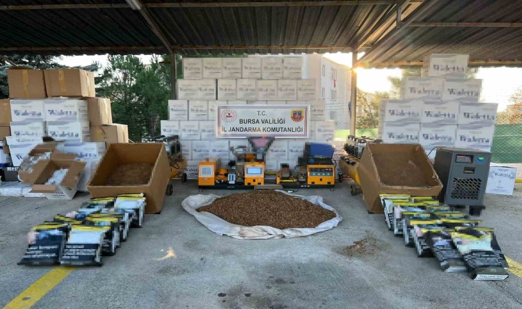 Bursadan jandarmadan kaçakçılara geçit yok