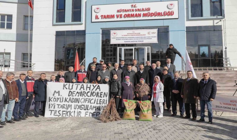 Kütahya çiftçisine 330 milyon TLlik destek