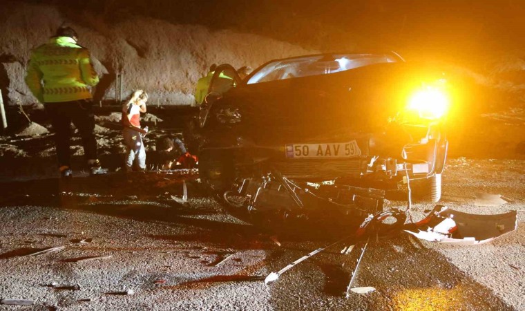 Nevşehirde alkollü sürücü zincirleme kazaya neden oldu: 2 yaralı