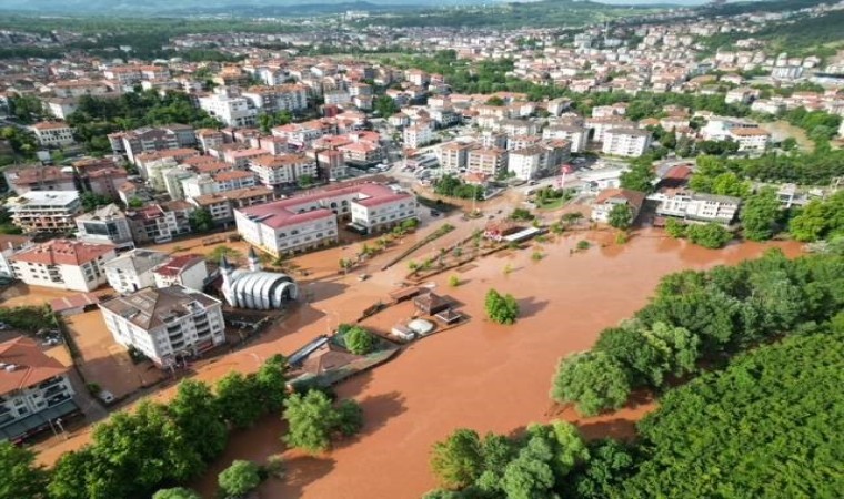 Bartında sele sebep olan yağmur suları artık su kıtlığına çözüm olacak