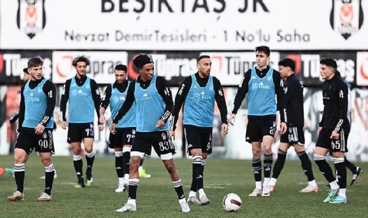 Beşiktaş, Adana Demirspor maçı hazırlıklarını tamamladı