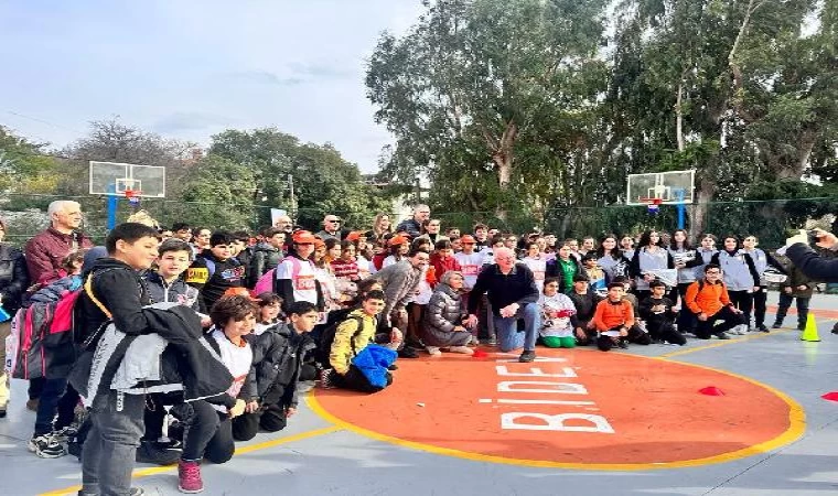 BİDEV Hatay Samandağ’da basketbol sahasının açılışını gerçekleştirdi