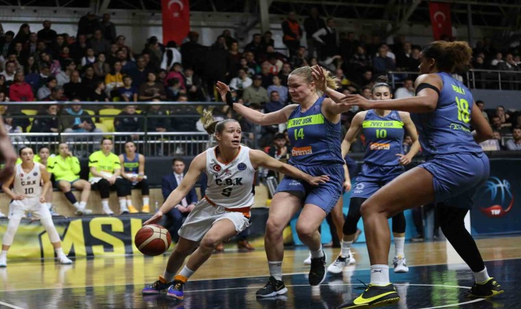 FİBA Kadınlar Avrupa Ligi: Çukurova Basketbol: 56 - USK Prag : 77