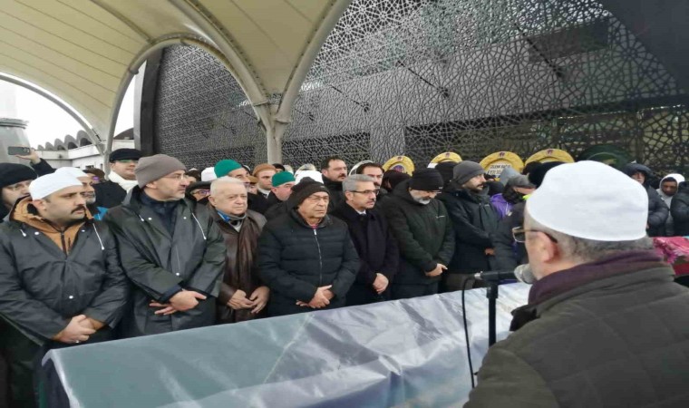 Ömer Tuğrul İnançerin eşi Erişal İnançer son yolculuğuna uğurlandı